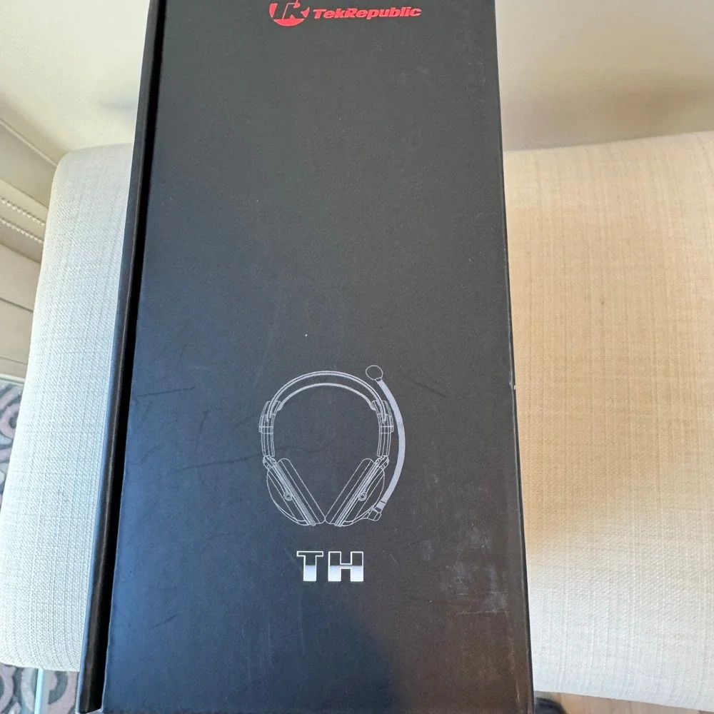 TekRepublic TH Gaming‎ Headset Black Virtual 7.1 Surround Sound USB